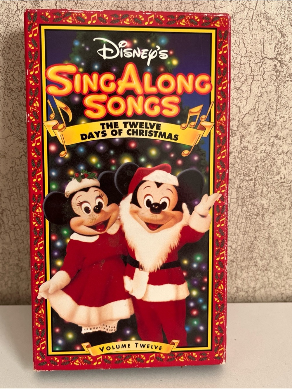 Disney's Sing Along Songs The Twelve Days of Christmas VHS Volume 12 Holiday